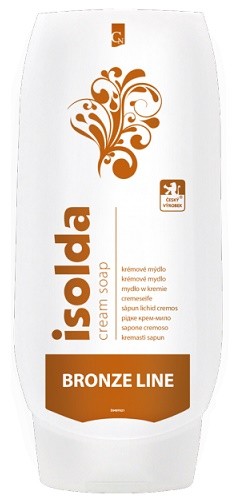 ISOLDA krémové mýdlo BRONZE LINE 500 ml - Kosmetika Hygiena a ochrana pro ruce Tekutá mýdla náhradní náplně